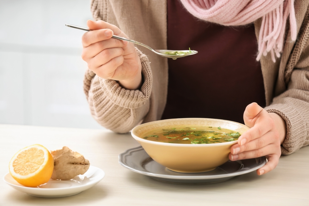 Voeg in de herfst bouillon toe. Je zult de kou en het slechte humeur vergeten